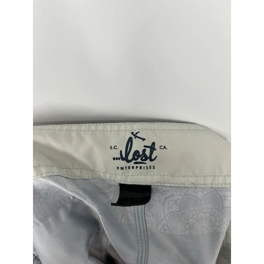 Lost Enterprises Board Shorts Size 32 Striped 9